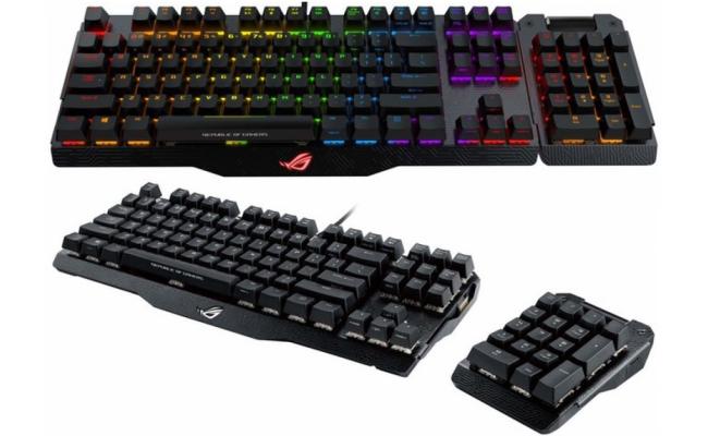 Asus Rog Claymore Aura Sync Mechanical Cherry MX Red Asus Rog Claymore Aura Sync Mechanical Cherry MX Red